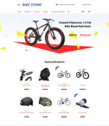 Cycling Responsive OpenCart Template