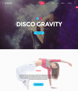 Disco Gravity Joomla Template