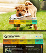 Dog Training web template