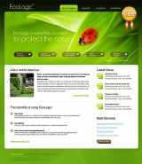 Ecology web template