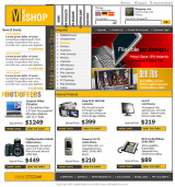 Electronics web template