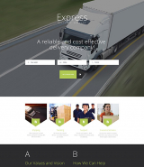 Express Landing Page Template