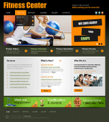 Fitness Center web template