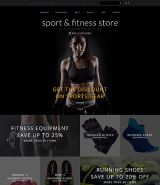 Fitness Training OpenCart Template