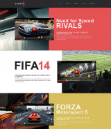 Game Portal Muse Template