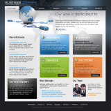 Global Business web template