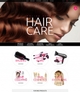 Hair Care OpenCart Template