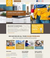 Handyman service web template
