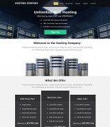 Hosting Muse Template