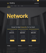 Hosting Muse Template