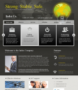 Index Business web template