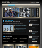 Industrial web template