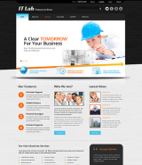 IT Laboratory web template