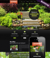 Landscape Design web template