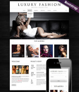 Luxury Fashion web template