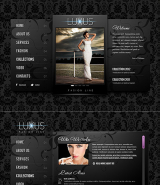 Luxus Fashion web template