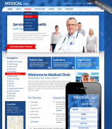 Medical Clinic web template