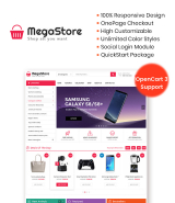 MegaStore -  Multipurpose OpenCart Template