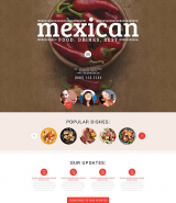 Mexican Food WordPress Theme