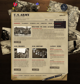 Military Academy web template