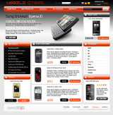 Mobile Store web template