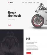 Motor Sports Muse Template