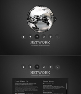 Network web template