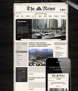 Newspaper web template