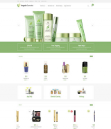 Organic Cosmetics OpenCart Template