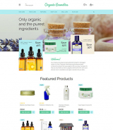 Organic Cosmetics OpenCart Template