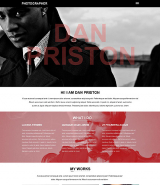 Photographer Portfolio Muse Template
