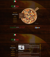 Pizza web template