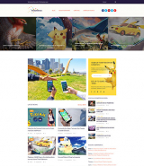Pokemania - Game Portal Pokemon WordPress Theme