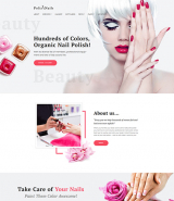 PoliNails - Nail Salon WordPress Theme