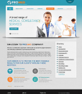Pro Medical web template