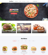 Quick Food - Fast Food Restaurant Responsive Multipage Website Template
