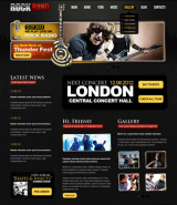 Rock Band v2.5 web template