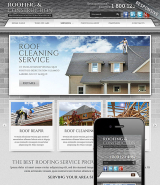 Roofing and Construction web template