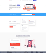 SEO Landing Page Template