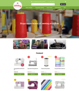 Sewing Store OpenCart Template
