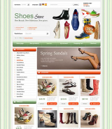 Shoes Store web template