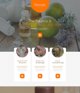 Spa Accessories Responsive Landing Page Template