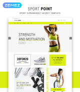 Sport Point - Sports Store Multipage Clean Shopify Theme
