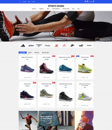Sports Shoes OpenCart Template