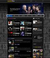 Stock Music v2.5 web template