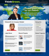 Think Green web template
