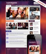 Top Radio v3 web template