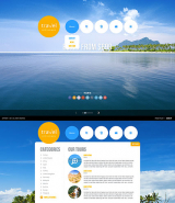 Travel agency web template