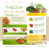 Vegetarian web template