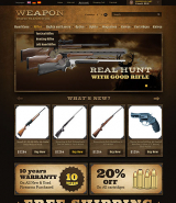Weapon web template